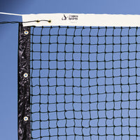 Thumbnail for Tennis Replacement Net (1-7/8 in. Sq. - 3mm Polyethylene Knotted Mesh) (Indoor) - Tennis Net (36 ft.L x 42 in.H) (Black)