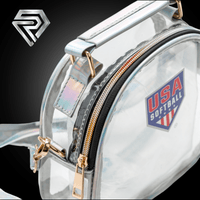 Thumbnail for USA Softball Clear Stadium Bag Clear - Rosie's Nothing to Hide Cross-Body Bag