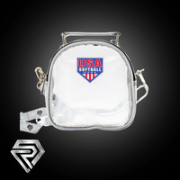 Thumbnail for USA Softball Clear Stadium Bag Clear - Rosie's Nothing to Hide Cross-Body Bag