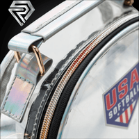 Thumbnail for USA Softball Clear Stadium Bag Clear - Rosie's Nothing to Hide Cross-Body Bag