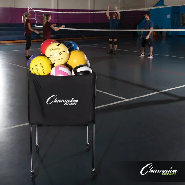 Collapsible Volleyball Cart HoopsKing