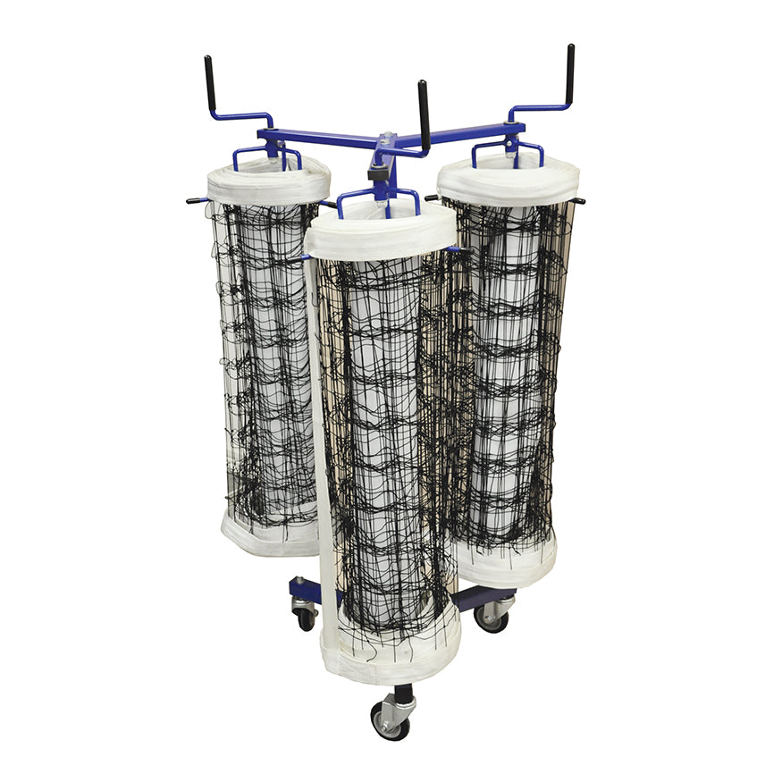 Volleyball Net Storage Rack - Net Keeper - Triple Net