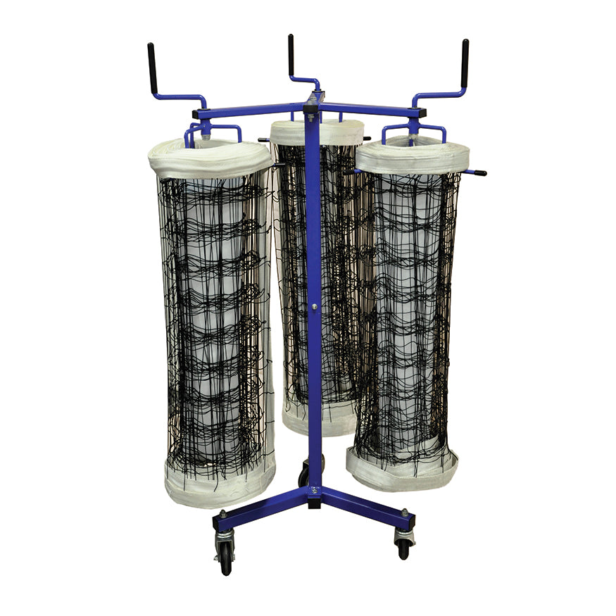 Volleyball Net Storage Rack - Net Keeper - Triple Net