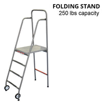 Thumbnail for Volleyball Referee Stand - Folding - 250 Lb. Capacity