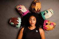 Thumbnail for Youth Ball Glove - Ice Cream glove (Mint with Sprinkles)