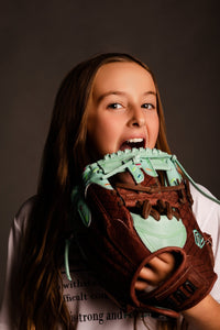 Thumbnail for Youth Ball Glove - Ice Cream glove (Mint with Sprinkles)
