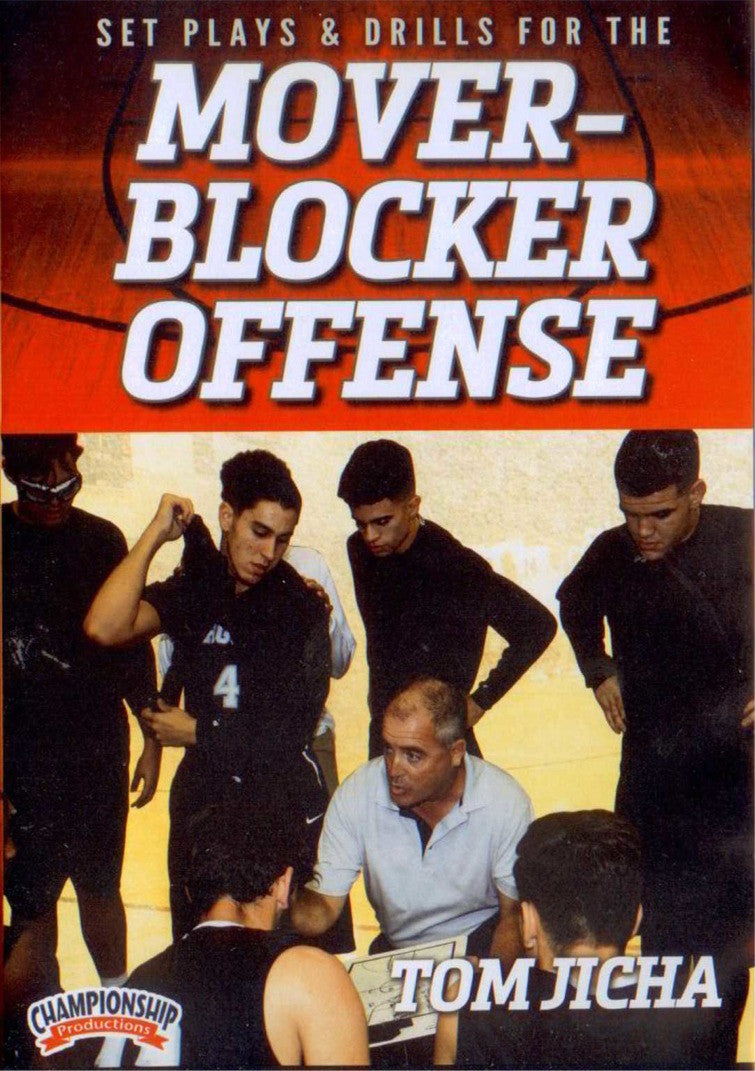 Set Plays & Drills For The Mover Blocker Offense by Tom Jicha Instructional Basketball Coaching Video