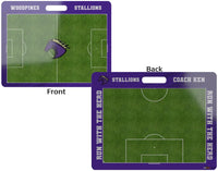 Thumbnail for Custom Dry Erase Soccer Coaching Board 23 X 18
