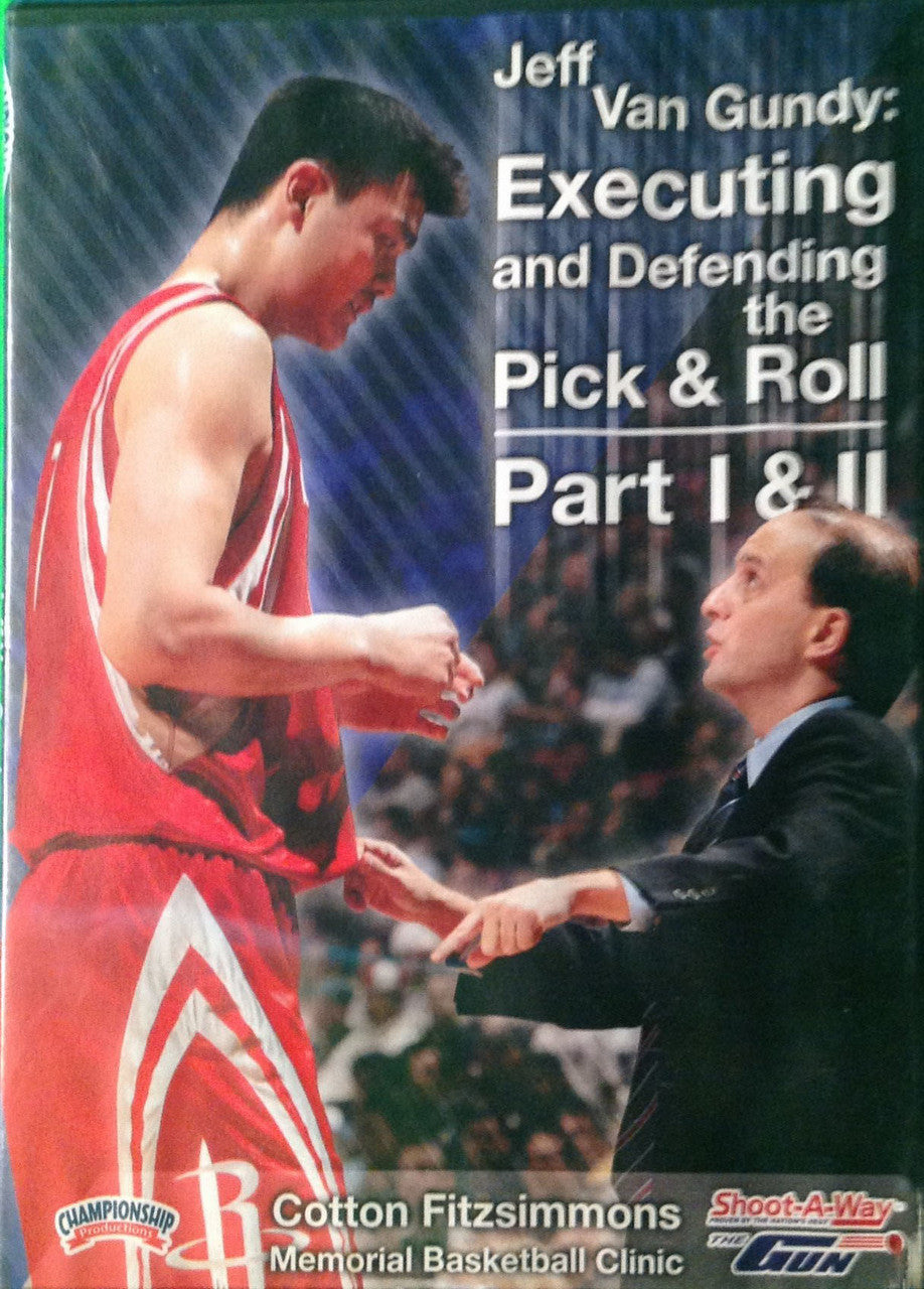 Executing & Defending The Pick & Roll by Jeff VanGundy Instructional Basketball Coaching Video