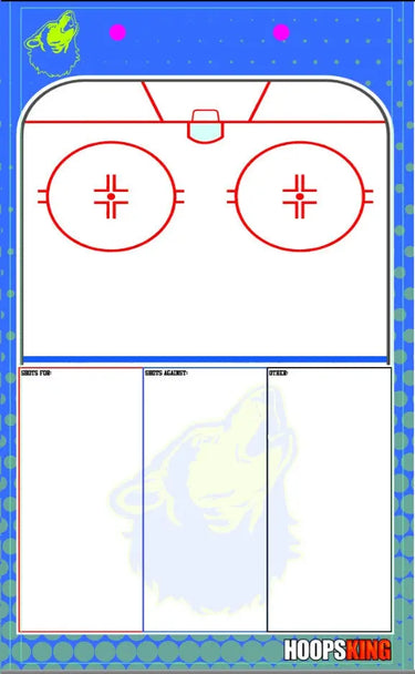Custom Hockey whiteboard
