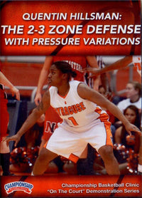 Thumbnail for 2-3 Zone Defense W/ Pressure Variations by Quentin Hillsman Instructional Basketball Coaching Video