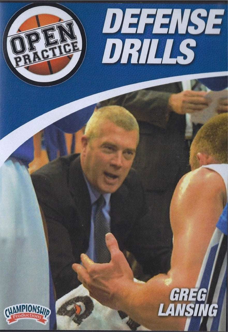 Defense Drills by Greg Lansing Instructional Basketball Coaching Video