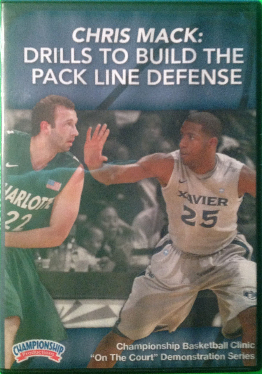 Drills To Build A Pack Line Defense by Chris Mack Instructional Basketball Coaching Video