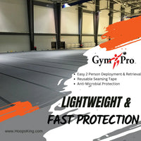 Thumbnail for gym floor covering tarp