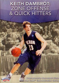 Thumbnail for Keith Dambrot: Zone Offense And Quick Hitters by Keith Dambrot Instructional Basketball Coaching Video