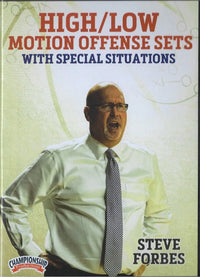Thumbnail for High Low Motion Offense Sets by Steve Forbes Instructional Basketball Coaching Video