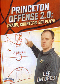 Thumbnail for Princeton Offense 2.0: Reads, Counters, & Set Plays by Lee Deforest Instructional Basketball Coaching Video