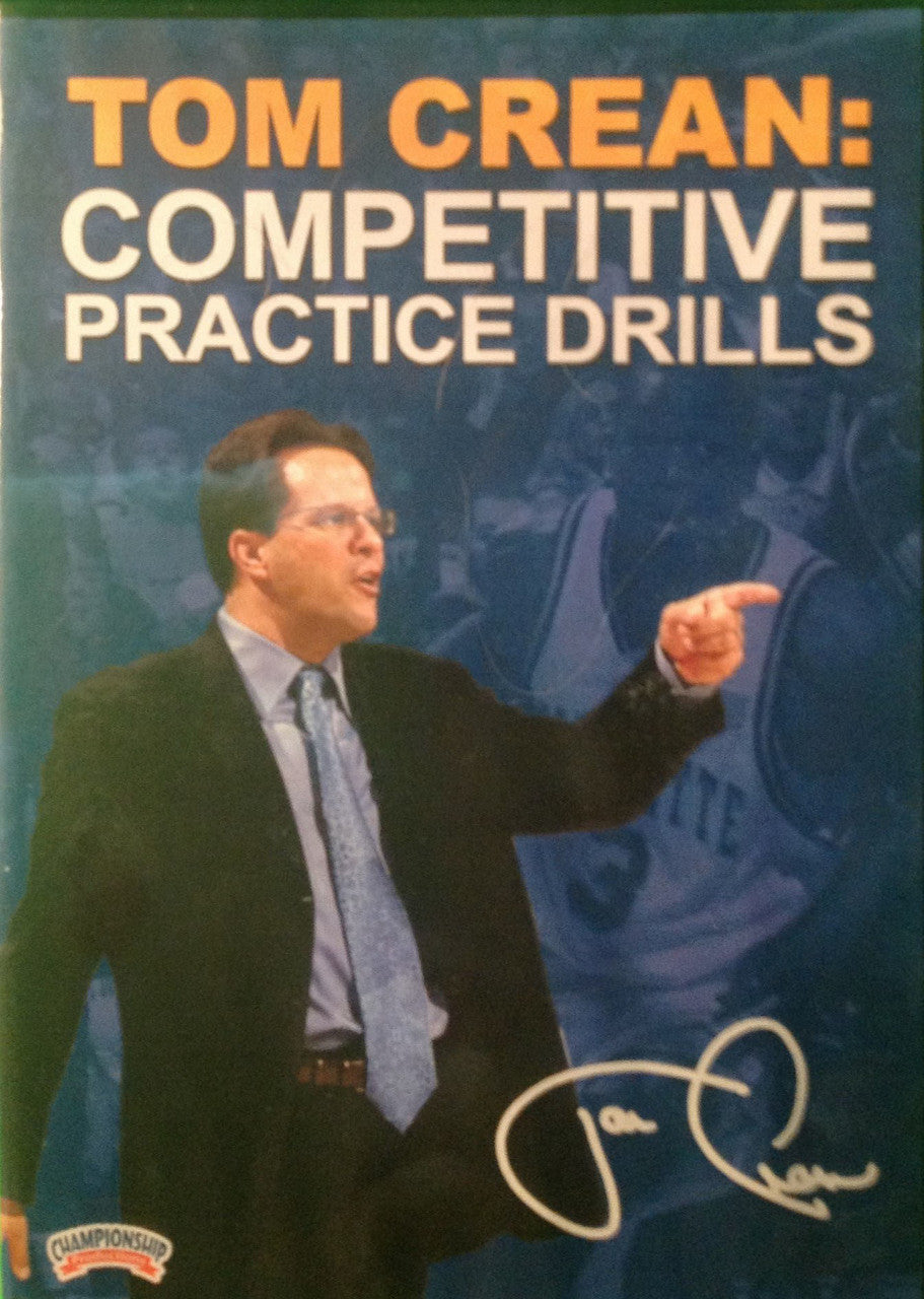 Competitive Practice Drills by Tom Crean Instructional Basketball Coaching Video