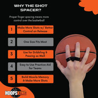 Thumbnail for basketball finger spacer shooting