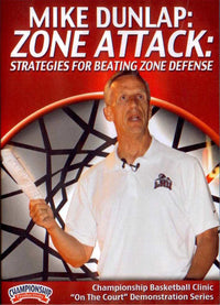 Thumbnail for Zone Attack: Strategies For Beating Zone Defense by Mike Dunlap Instructional Basketball Coaching Video
