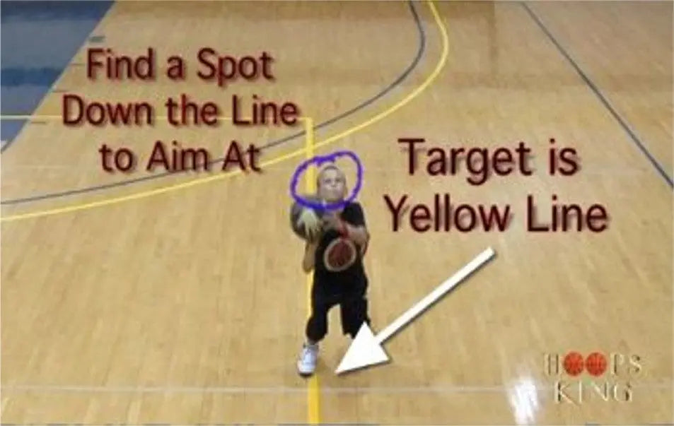 teach your child how to shoot a basketball