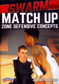 Thumbnail for Swarm Match-up Zone Defensive Concepts by Wayne Walters Instructional Basketball Coaching Video