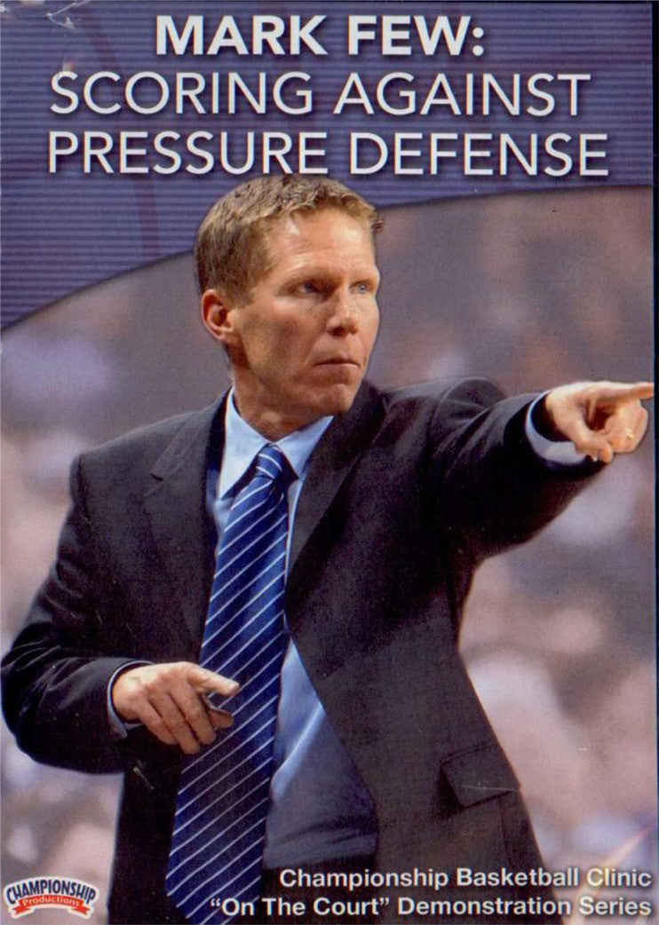 Scoring Against Pressure Defense by Mark Few Instructional Basketball Coaching Video