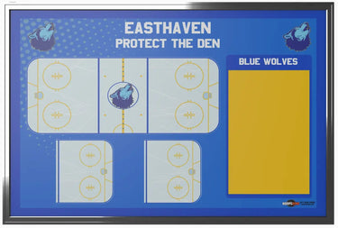 Custom Ice Hockey Wall Locker Room