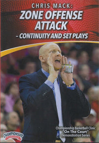 Thumbnail for Zone Offense Attack - Continuity & Set Plays by Chris Mack Instructional Basketball Coaching Video