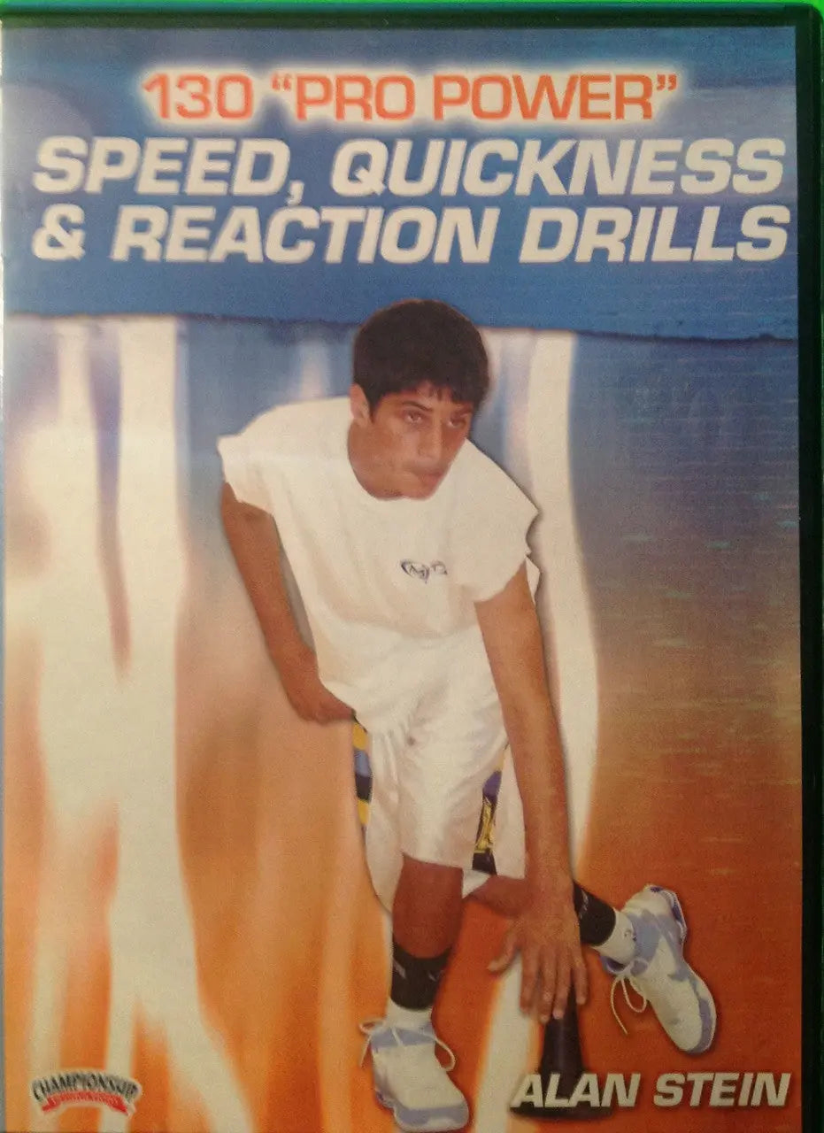 130 Pro Power Speed,  Quickness, & Reaction Drills by Alan Stein Instructional Basketball Coaching Video