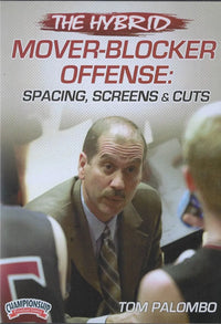 Thumbnail for The Hybrid Mover Blocker Offense by Tom Palombo Instructional Basketball Coaching Video