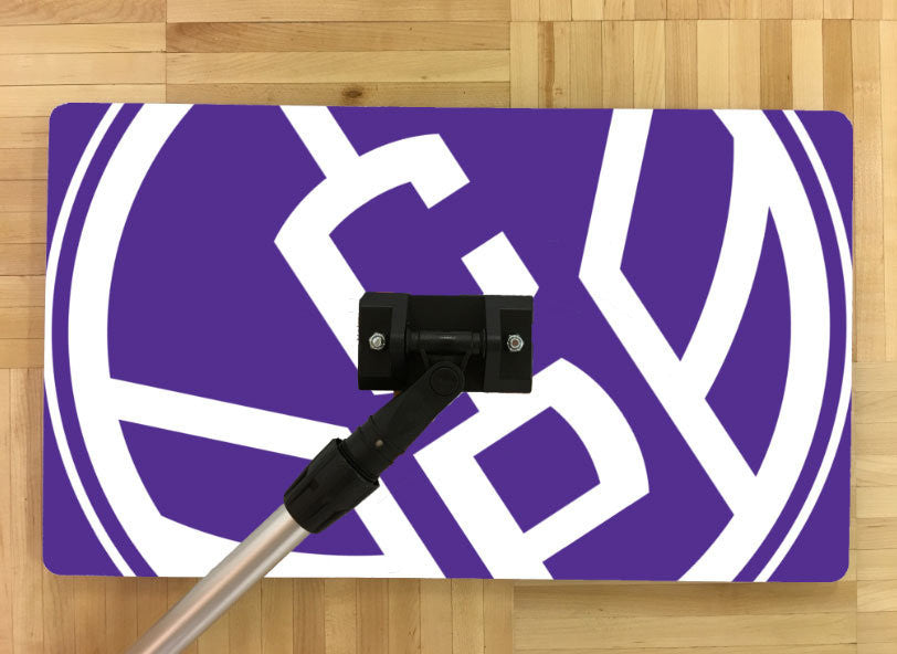 custom sweat mop volleyball basketball gym logo colors