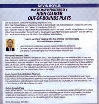 Thumbnail for Man To Man Defensive Drills And Out Of Bounds Plays by Kevin Boyle Instructional Basketball Coaching Video