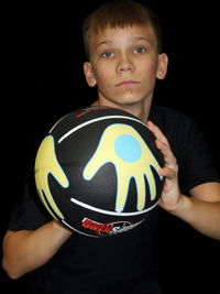 Thumbnail for basketball with right and left hand placement