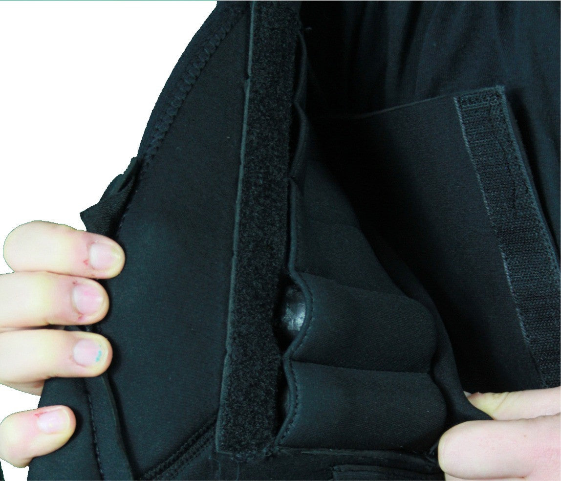 Individual weight pouches for weighted vest