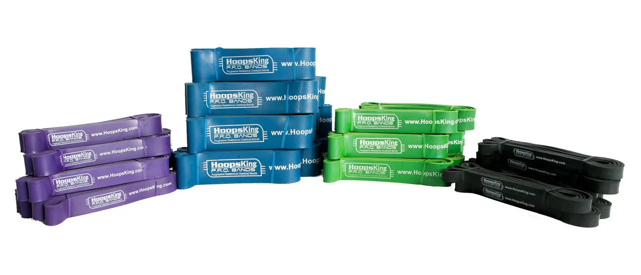 On the Court Basketball Weight Room - Resistance Bands Pack HoopsKing
