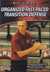 Thumbnail for Organized Fast Paced Transition Defense by Mike Dunlap Instructional Basketball Coaching Video
