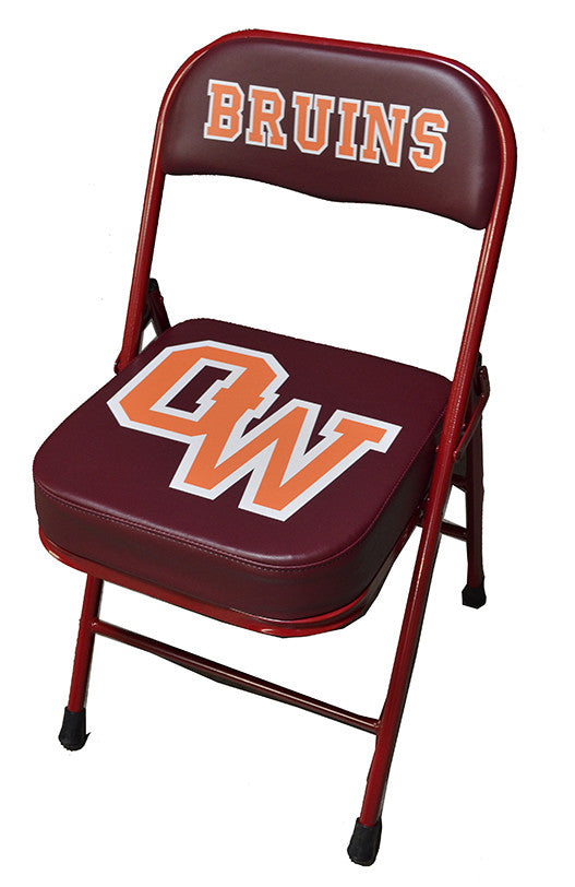 Custom sideline chair powder coated finish