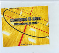 Thumbnail for Coaching U Live Indianapolis 2012 11 Dvd Set by Coaching U Live Instructional Basketball Coaching Video
