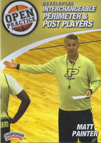 Thumbnail for Developing Interchangeable Perimeter & Post Players by Matt Painter Instructional Basketball Coaching Video