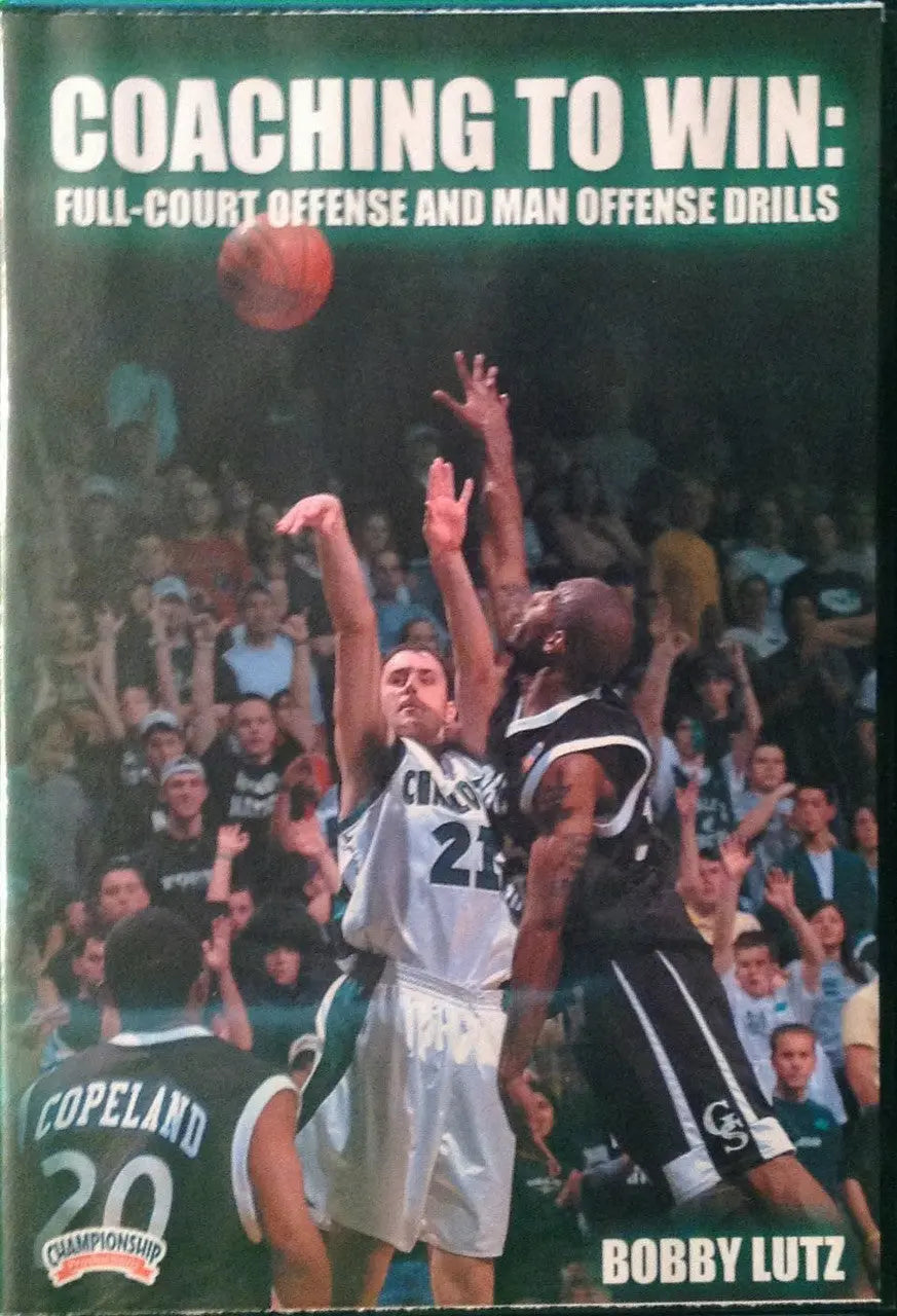 Full Court Offense & Man Offense by Bobby Lutz Instructional Basketball Coaching Video