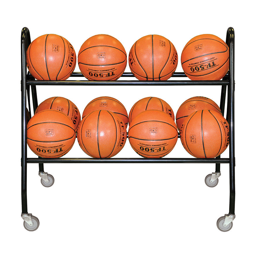 Custom basketball rack or cart for gym school