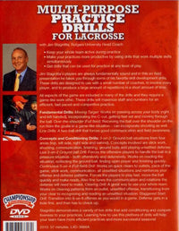 Thumbnail for (Rental)-Multi-Purpose Practice Drills for Lacrosse Jim Stagnitta