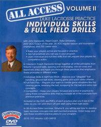 Thumbnail for (Rental)-All Access Vol. 2 Duke Lacrosse Practice John Danowski