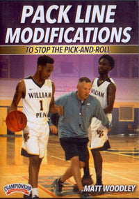 Thumbnail for Pack L Ine Modifications To Stop The Pick & Roll by Matt Woodley Instructional Basketball Coaching Video