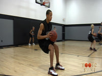 Thumbnail for youth basketball footwork drills