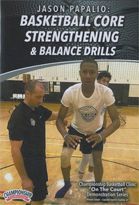 Thumbnail for Basketball Core Strengthening & Balance Drills by Jason Papalio Instructional Basketball Coaching Video