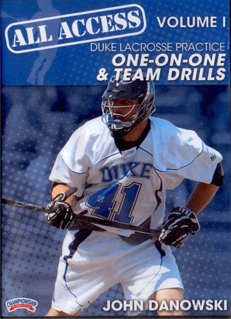 All Access Vol. 1 Duke Lacrosse Practice by John Danowski Instructional Basketball Coaching Video