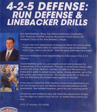Thumbnail for (Rental)-4-2-5 Defense: Run Defense & Linebacker Drills Neal Neathery