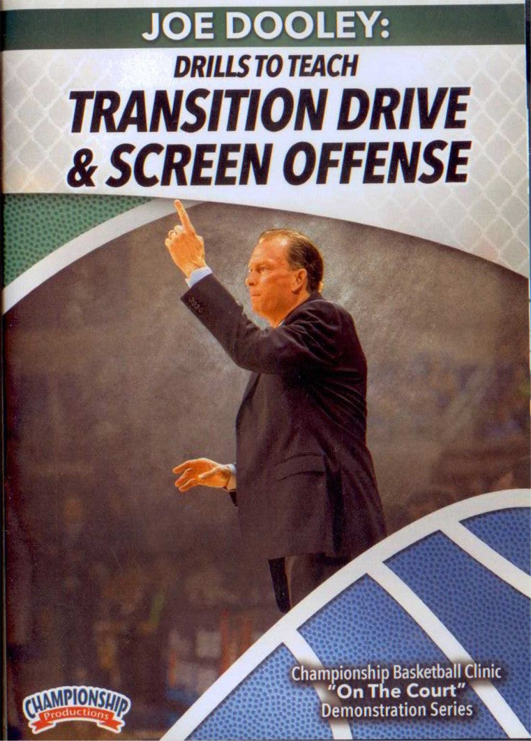 Drills To Teach Transition Drive & Screen Offense Instructional Basketball Coaching Video